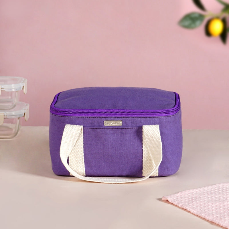 Premium Insulated Everyday Lunch Bag In Purple