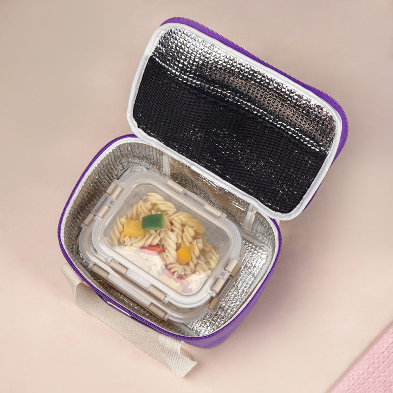 Premium Insulated Everyday Lunch Bag In Purple