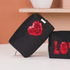 Love Makeup Pouch Set Of 2