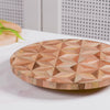 Multi Wood Kaleidoscopic Lazy Susan