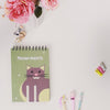 Furry Friends Spiralbound Planner Set Of 2