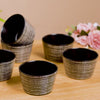 Kuro Ceramic Serving Bowl Set Of 6 600ml