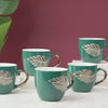 Luxe Leaf Green Tea Cup Set Of 6 250ml