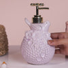Lavender Bird Embossed Soap Dispenser