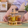 Seasoning Jar And Oil Dispenser Set Of 5 95ml 300ml