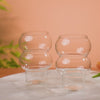 Viral Bubble Glass Tumbler Set Of 2 550ml