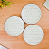 Kaleido Ceramic Dinner Plate Set Of 4 Green 11 Inch