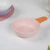 Ice Cream Bowl With Handle Strawberry Pink 400 ml