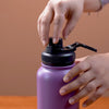 Stainless Steel Sipper Bottle Purple 1L - Water bottle, stainless steel water bottle, insulated water bottle, sipper water bottle