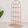 Rose Gold Arched Metal Backdrop Frame 42 Inch