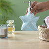 Starfish Ceramic Soap Dispenser Blue