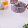 Ribbed Multifunctional Serving Bowl With Lid 950ml