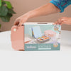 Leakproof Lunch Box With 4 Sealed Compartments Pink 900ml