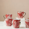 Red Tea Coffee Cup Set of 6 200ml