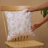 Soft Floralcore Embroidered Cushion Cover 40x40 cm