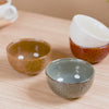 Sienna Set Of 4 Leaf Embossed Ceramic Small Bowl 250ml