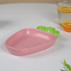 Ceramic Chip And Dip Platter Pink 550 ml