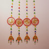 Festive Wheel Door Hanging Set Of 4