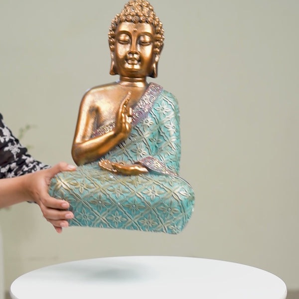 Sitting Buddha Statue For Home Decor