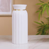Soft Vintage Ceramic Vase Tall White
