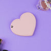 Heart Shaped Pocket Mirror Pink