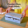 Premium Glass Snack Bowls Set of 6 220ml