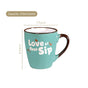 Puntastic Quotes Ceramic Coffee Mug Set Of 4