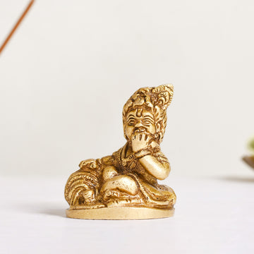 Pure Brass Laddu Gopal Idol 5cm