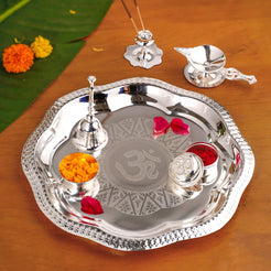 Pushpanjali Offering Pooja Thali Set Of 6