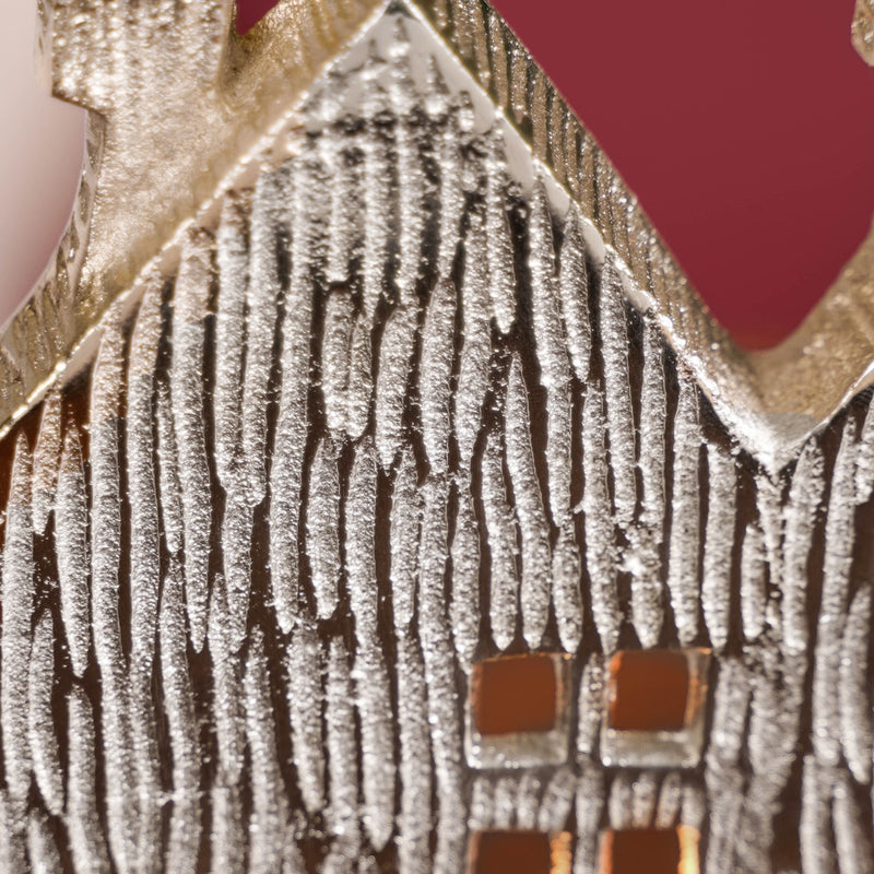 Putz House Dual Tea Light Candle Holder