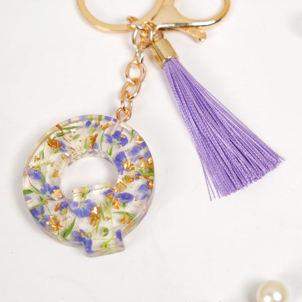 Blossom And Bloom Letter Q Cute Keychain