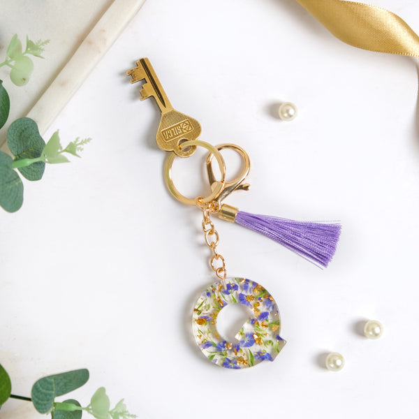 Blossom And Bloom Letter Q Cute Keychain