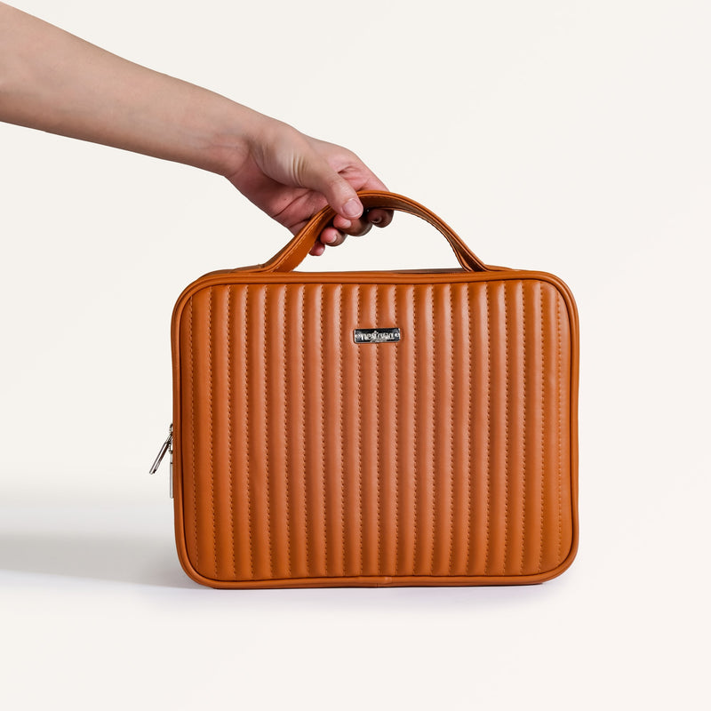 Travel Kit Bag Brown
