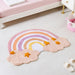 Rainbow Floor Mat For Kids 100x70cm