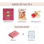 Raksha Bandhan Delight Gift Hamper Set Of 4 With Box And Card