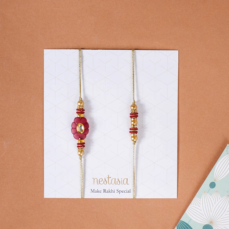 Silver Lotus Raksha Bandhan Hamper