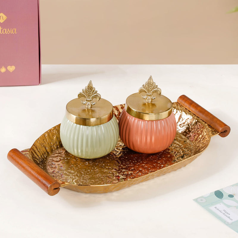 Vintage Opulence Rakhi Gift Hamper