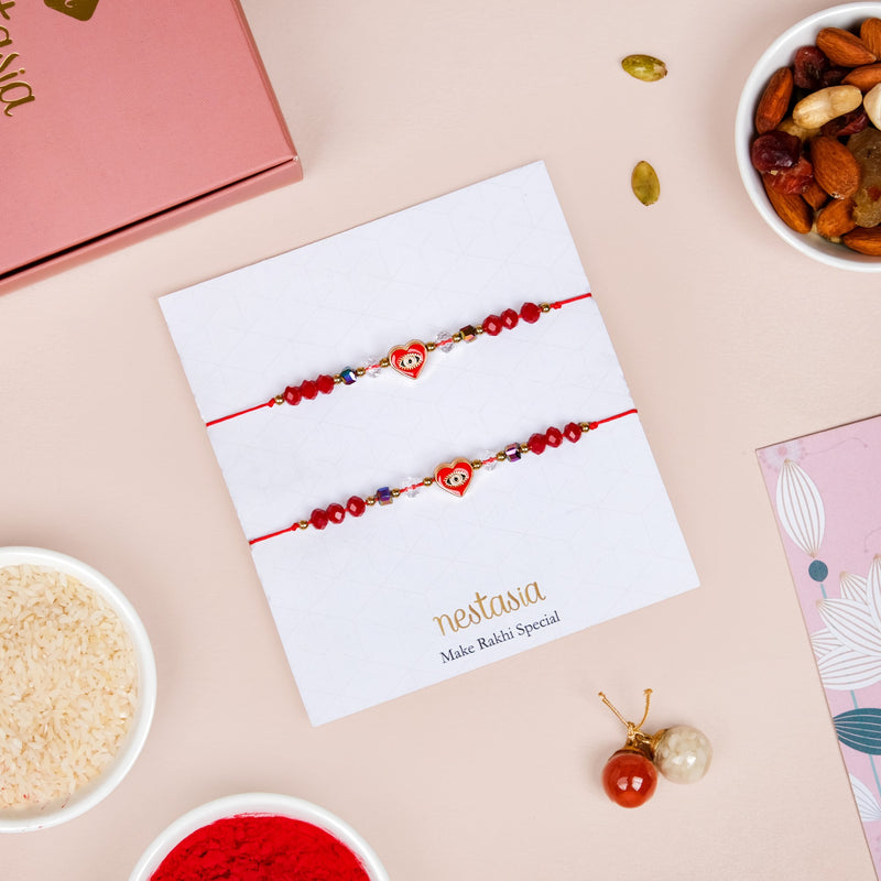 Uber Chic Fashionista Rakhi Gift Set For Sister