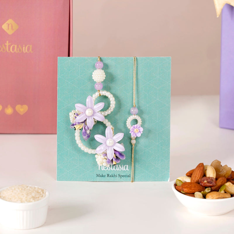 Lavender Delight Rakhi Gift Hamper