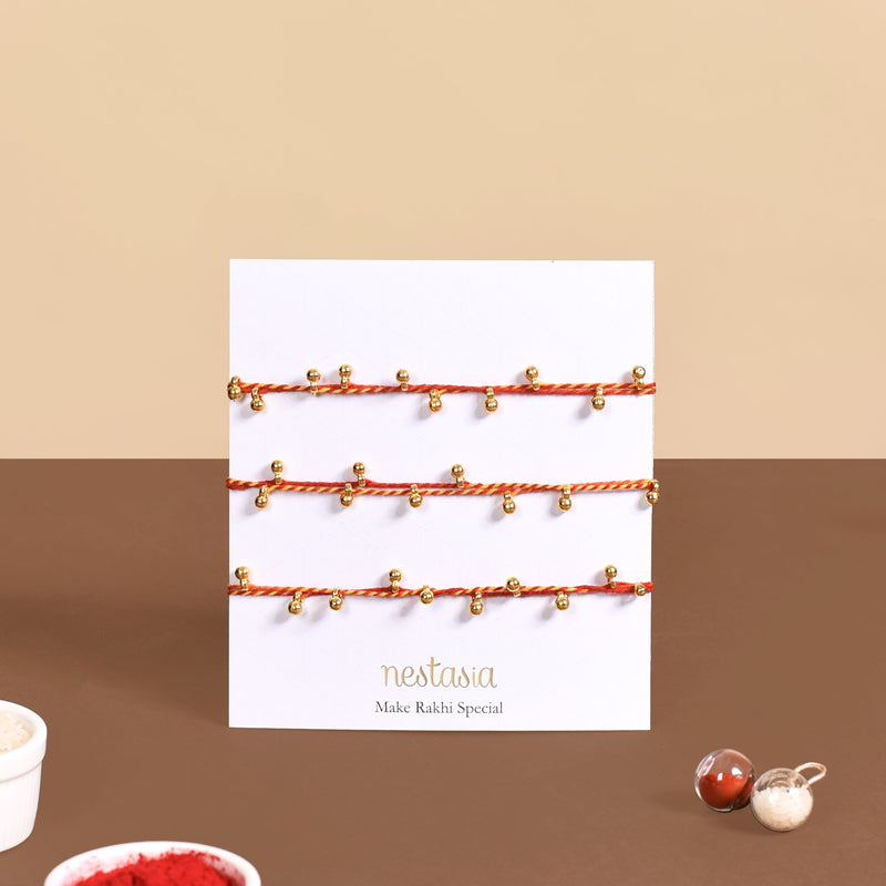 Shivling Incense Diffuser Rakhi Gift Set