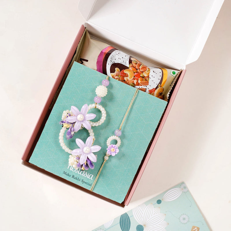 Lavender Delight Rakhi Gift Hamper