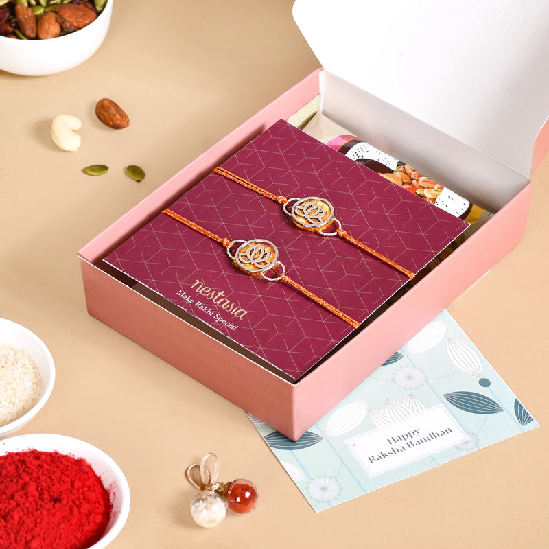 Spiritual Bliss Rakhi Gift Set