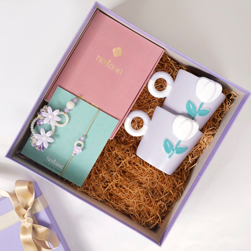 Lavender Delight Rakhi Gift Hamper