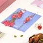 Pink Bloom Rakhi Lumba Gift Set Of 4 With Box And Card