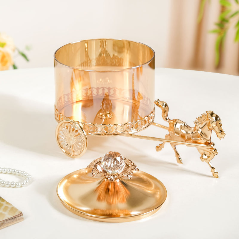 Regal Carriage Candy Jar