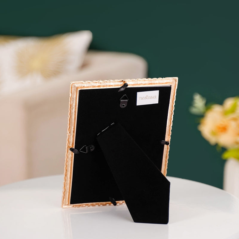 Regal Rhinestone Picture Frame Gold Large 5x7"