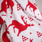 Rudolph The Reindeer Reversible Throw Blanket