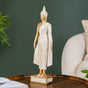 Gold Standing Buddha Decor Statue Large 16 Inch - large Buddha statue, gold Buddha decor, spiritual home accents, decorative statue for living room