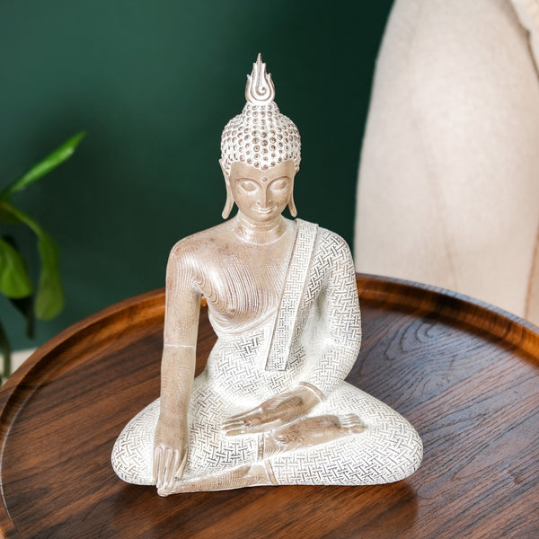 Praying Buddha Statue 12 Inch