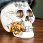 Sugar Skull With Hat Decor Showpiece For Home Decor